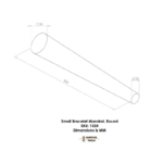 Small Round Bracelet Mandrel 25-50mm - Image 2