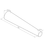 Large Round Bracelet Mandrel 36 – 75mm - Image 2