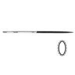 Oval Needle Files Cut 4 160 mm Vallorbe - Image 3