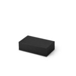 Jewellery Box Premium Blackbox for Wedding Rings 72x42x20mm - Image 3