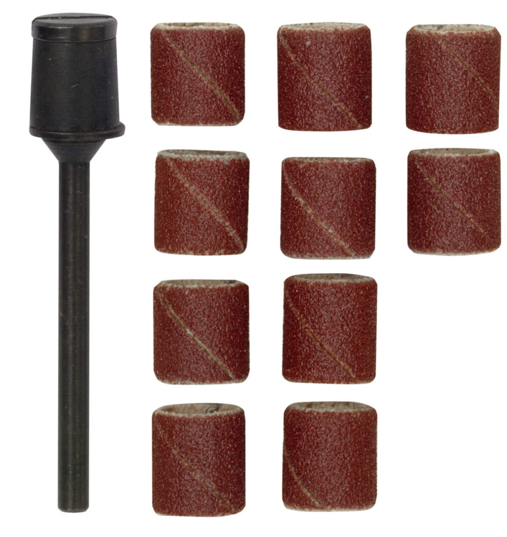 28980_Proxxon_grinding cylinder-10mm-tail Grinding Cylinders 10mm 10pcs with tail, Proxxon - Image 1