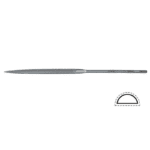 Half-Round Needle File Cut 3 140 mm Vallorbe - Image 2