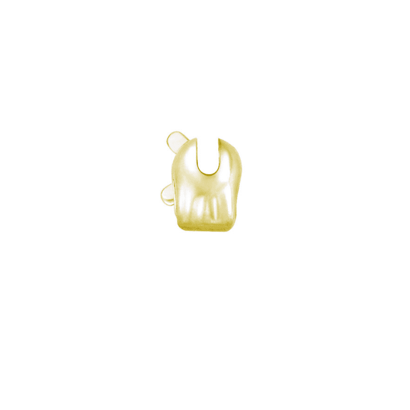 044004 Safety Catch Top Opening (Style 65-40) 4,46 x 2,66 mm- 14k Gold Safety Catch Top Opening (Style 65-40) 4,46 x 2,66 mm- 14k Gold - Image 1