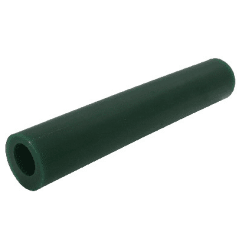 Ferris Round Wax Tube With Off Centre Hole Green 6 -150mm Long 27mm Diameter Ferris Round Wax Tube With Off Centre Hole, Green, 6"/150mm Long, 27mm Diameter - Image 1