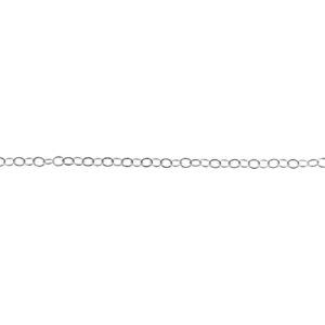 Anchor sterling silver bulk chain, sterling silver AG 925 A 040 EST 2,5 mm