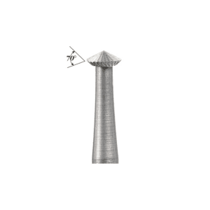 Busch® Fig. 446 – 70° Shallow Hart Burs (Tungsten Vanadium Steel)