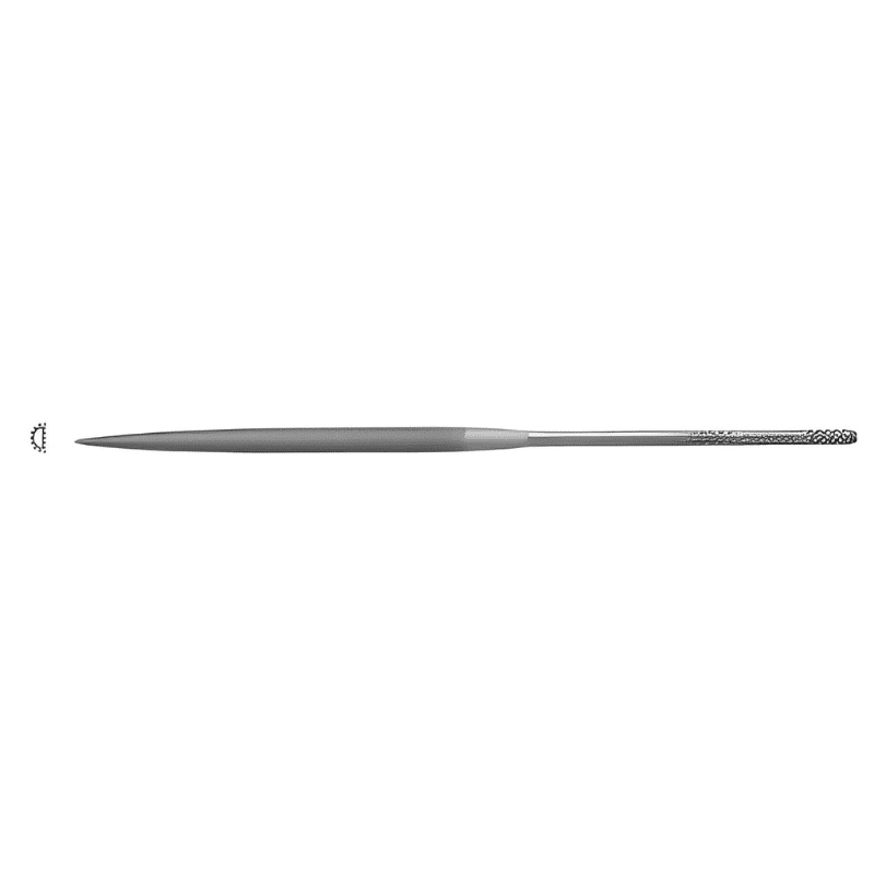 21522050 Dick Semi Circular Needle File 200 mm Cut 5 Dick Half-Round Needle File 200 mm Cut 5 - Image 1
