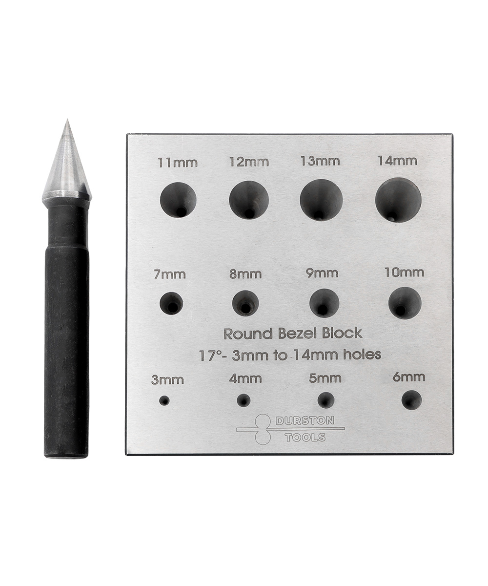 2243-Durston Round Bezel Block 3-14mm 17° Durston - Image 1