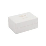 Oslo Jewellery Box for Wedding Rings (White) - Image 3