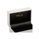 Oslo Jewellery Box for Wedding Rings (White) - Image 4