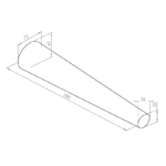 Bracelet Mandrel Oval - Image 2