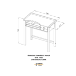 Standard Jeweller’s Workbench Durston - Image 5