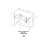 Superior Jeweller’s Bench Durston - Image 10