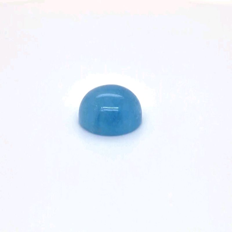 71505_2 Aquamarine cabochon 12mm - Image 1