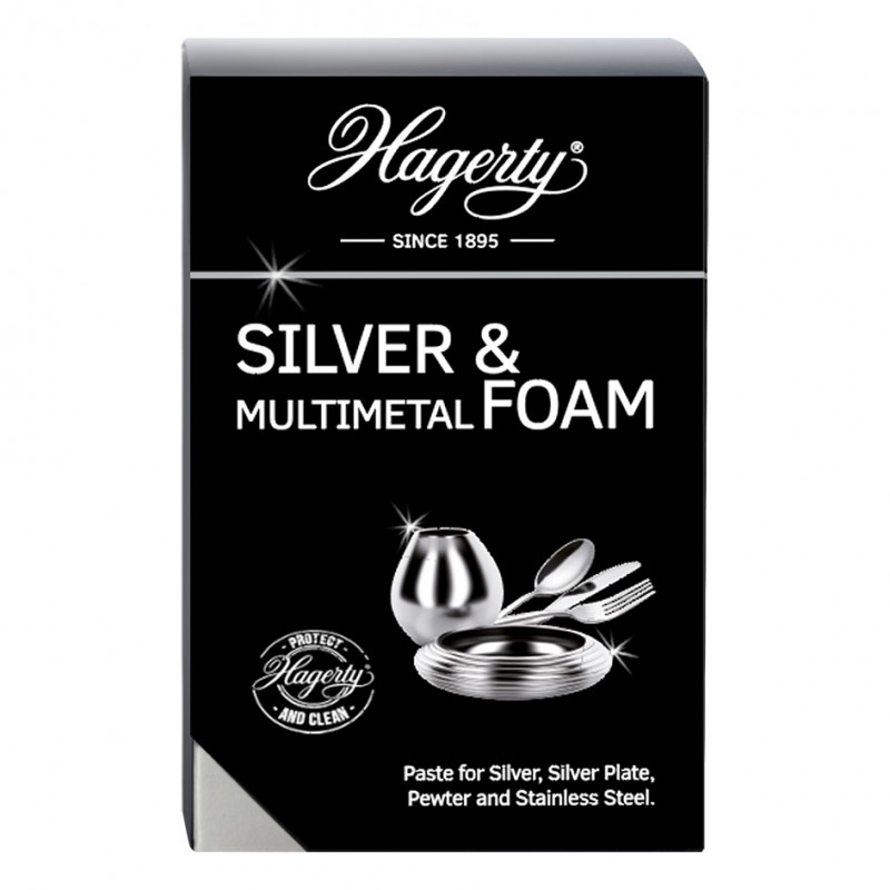 810.4124 silver-and-multimetal-foam-cleaner Silver & Multimetal Foam 185g Hagerty - Image 1