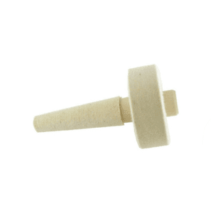 Felt cone buff with felt wheel for polishing motor, jewellers and goldsmiths