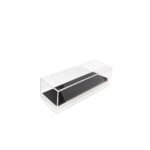 Tie Clip Box, Dark Blue, Transparent, T83