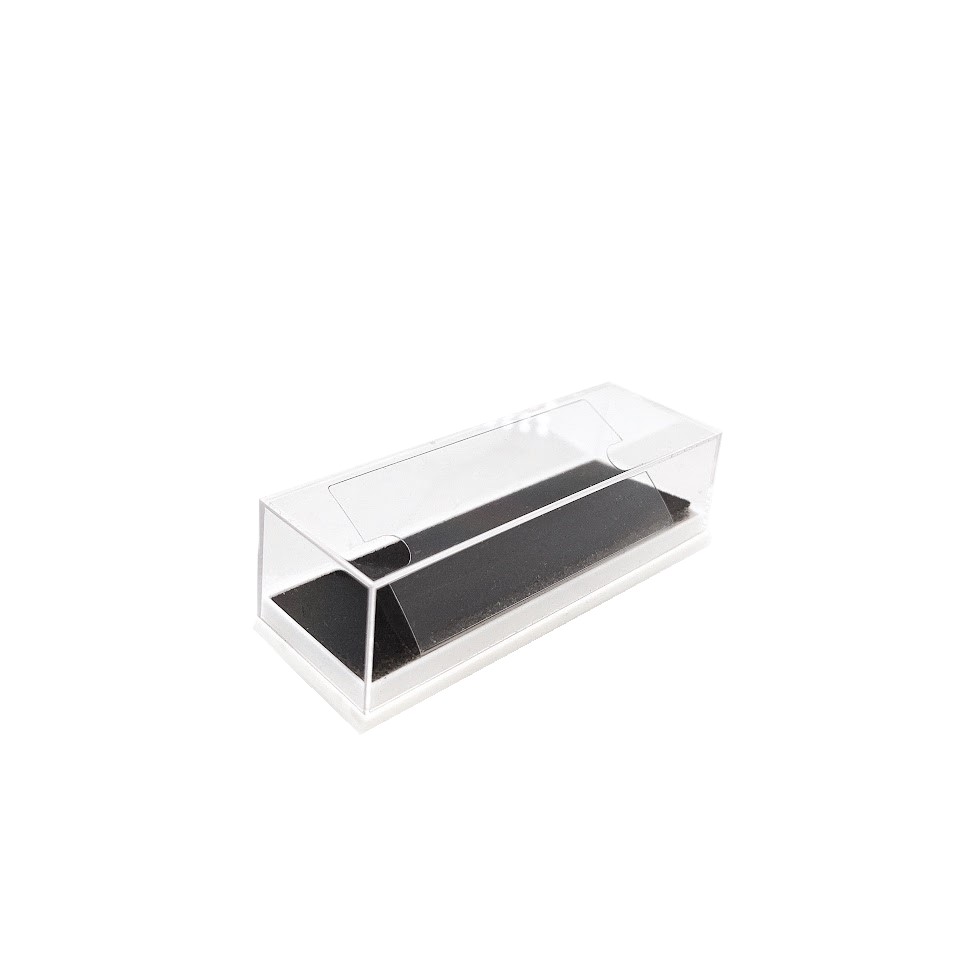 900.00011 must uus 2 Tie Clip Box, Dark Blue, Transparent, T83 - Image 1