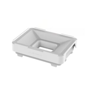 Asiga Max Crown Kit Build Tray – Optimized Tray for Fast and Efficient Dental Printing. for the Crown Kit mode on Asiga MAX 3D printers. With a reduced resin volume, it enables fast and cost-effective printing of crowns, bridges, inlays/onlays, and veneers