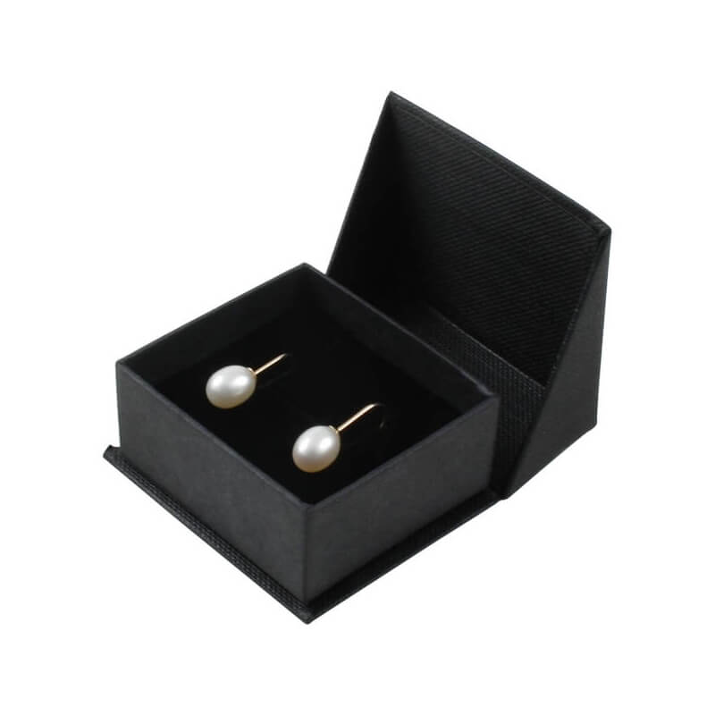 900.00309_Black box for Miami earrings Miami jewellery box for earrings - Image 1