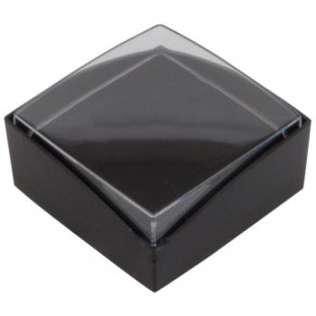 15550020102_6 Box Copenhagen for earrings , black with transparent lid - Image 1