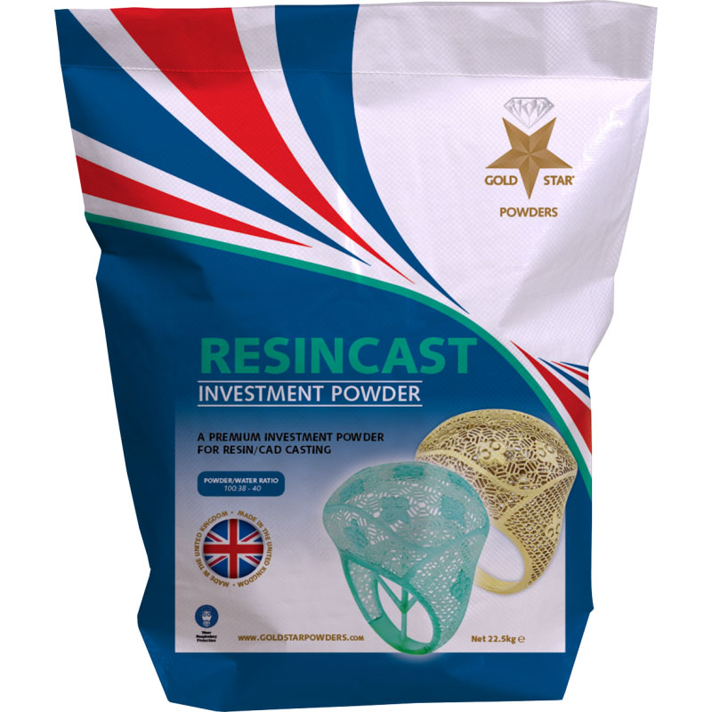 GSRC_Gold star_ Resincast 22,5kg Investment powder Gold Star ResinCast, 22,5kg - Image 1