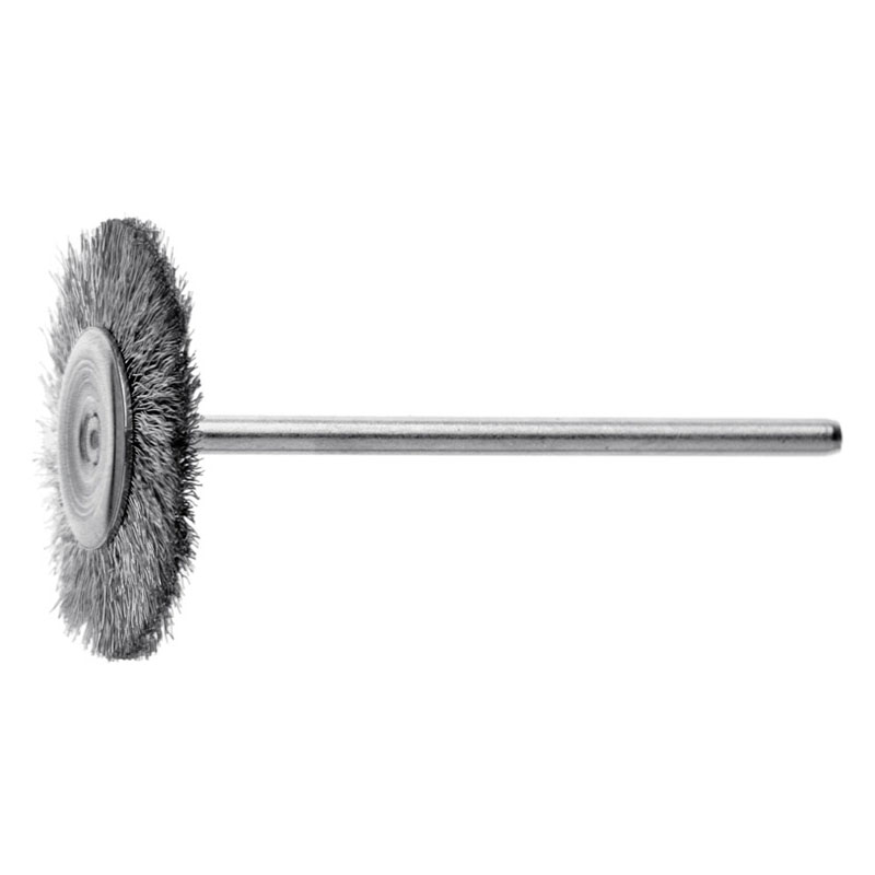 183-25HP_HATHO_Brush with shank steel Brush with shank HATHO Steel 1pc - Image 1