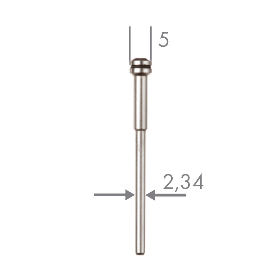 HATHO mandrell kruviga 313070 HATHO Screwmandrel with Fits Hole - Image 1
