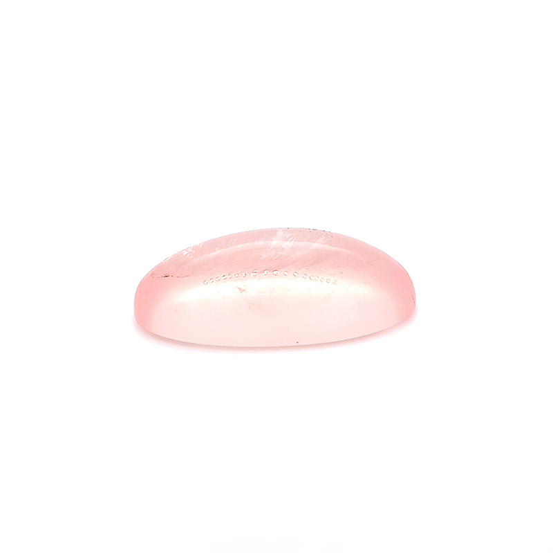 711.10-2 Pink quartz 10,0 x 19,5mm, cabochon - Image 1