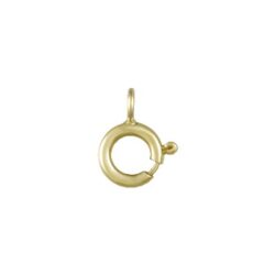 Spring Ring Clasp Gold 585 14k jewellery finding