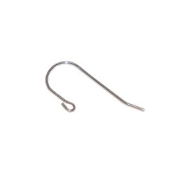 Open earring hook sterling silver ear wire