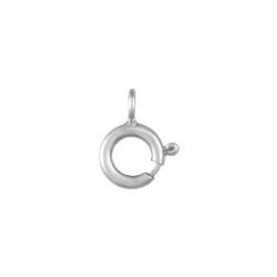 Spring Ring Clasp Sterling Silver 925 jewellery finding