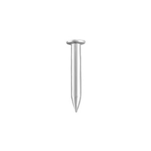 Steriling Silver Tie Tack SWAGED-POSTS-WITH-HEAD