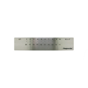 Drawplate round Ø 3.0 - 0.5 mm with 31 holes Traaditõmberaud ümmargune 0,5-3mm 5976.12