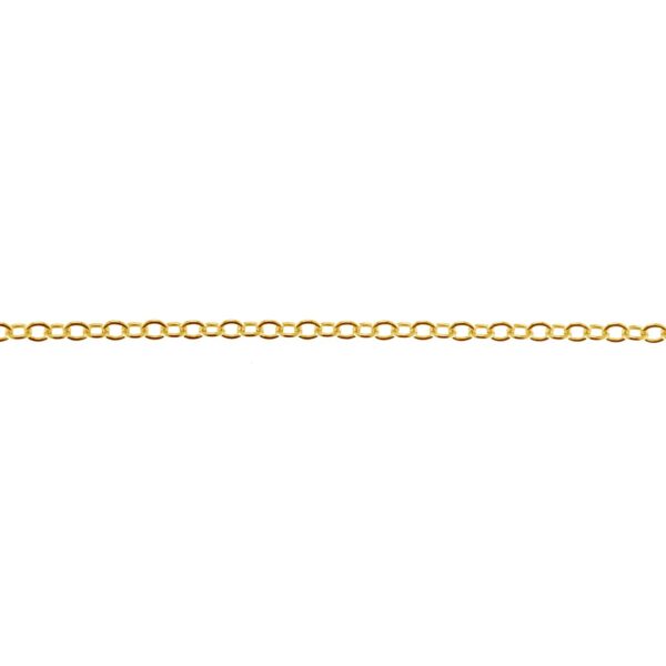 anchor bulk chain 14k yellow gold 585