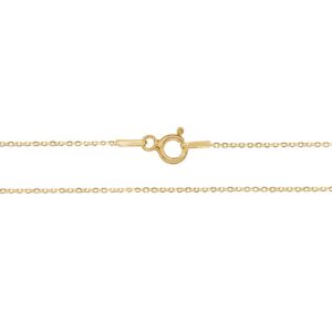 delicate diamond anchor chain sterling silver 925 ad 025 55 cm