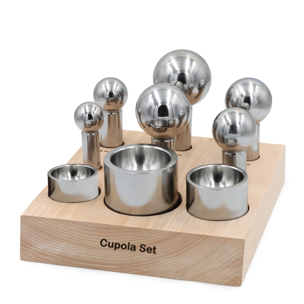 3110 Durston Basics Cupola Dapping doming Set of 6 3110 Durston Basics Cupola Dapping doming Set of 6
