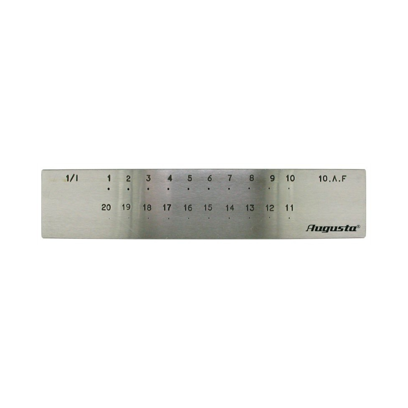 5976.12 Wire drawing drawplate round Ø 3.0 - 0.5 mm with 31 holes Steel Wire drawing drawplate round Ø 3.0 - 0.5 mm with 31 holes