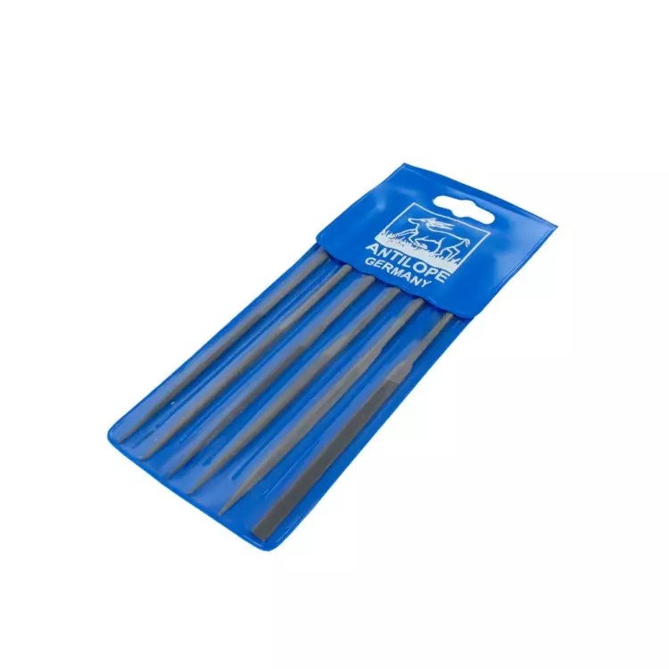 juego-limatones-antilope-18-cm-n-1-6-unidades Antilope 18 cm needle file set No. 1 (6 pcs). for professional jewelers.