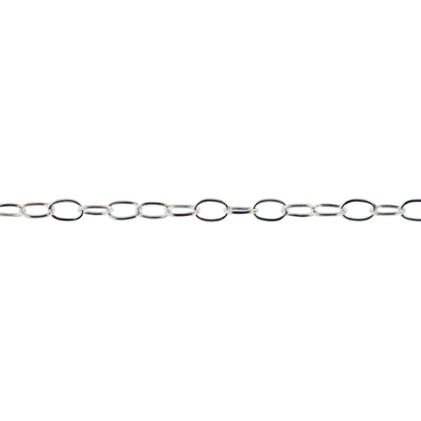 2-OK106_1 Anchor Chain 3.5mm OK106, Sterling Silver 925 - Image 1
