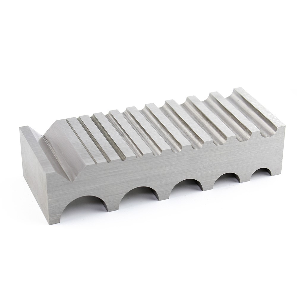 1172 hardened steel bending block for forging and bending from Durston