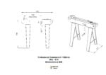 Student Drawbench 1100mm, Durston - Image 2