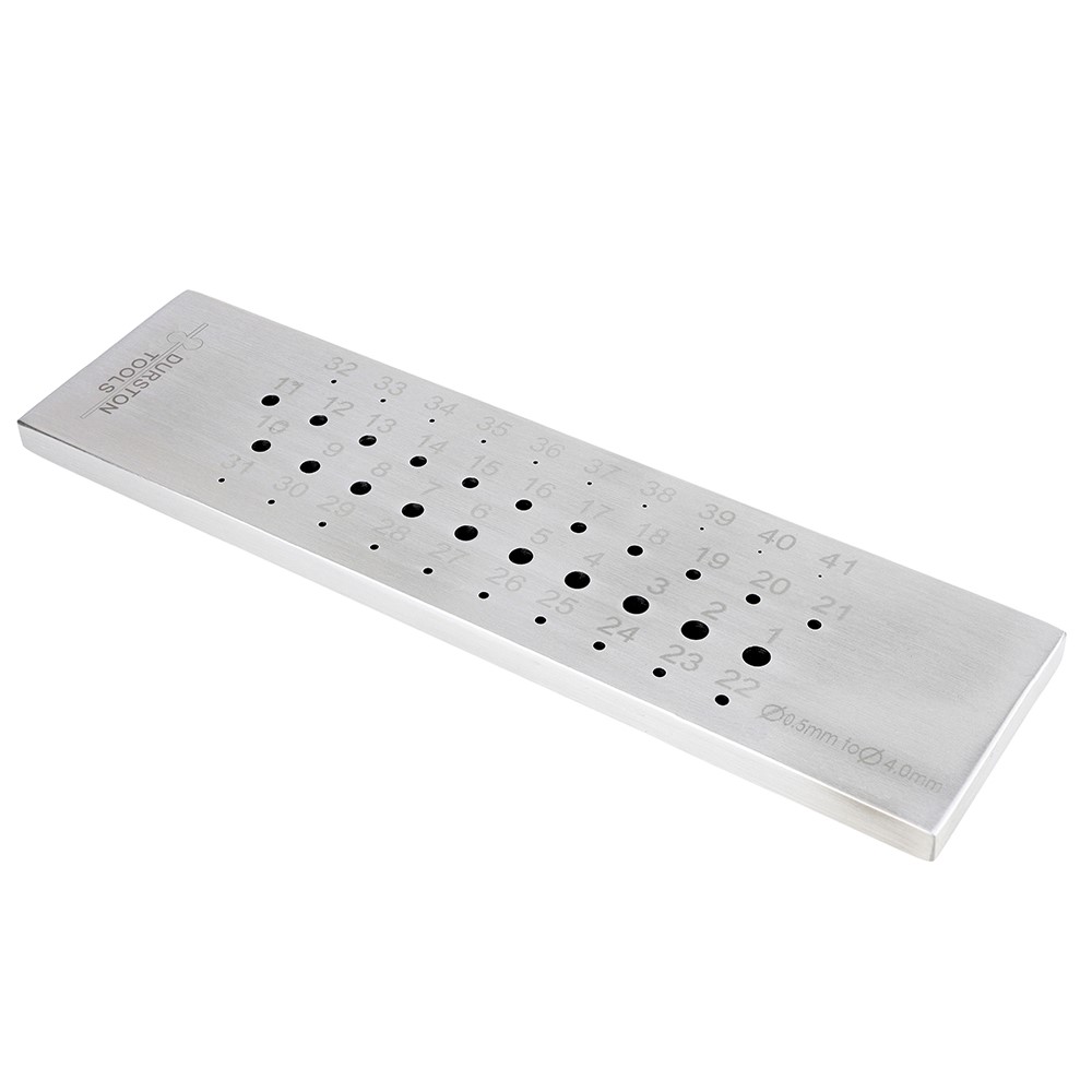 2033 Round Drawplate 0.5 – 4mm durston