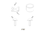 Doming Punch Extra Large Set (Ø95mm ja Ø110mm) Durston - Image 2