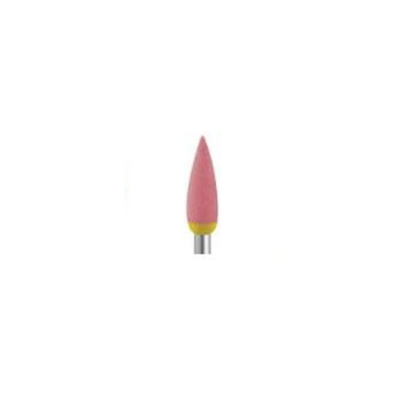 edenta stargloss r2030hp pink medium coarseness flame burr for polishing jewellery