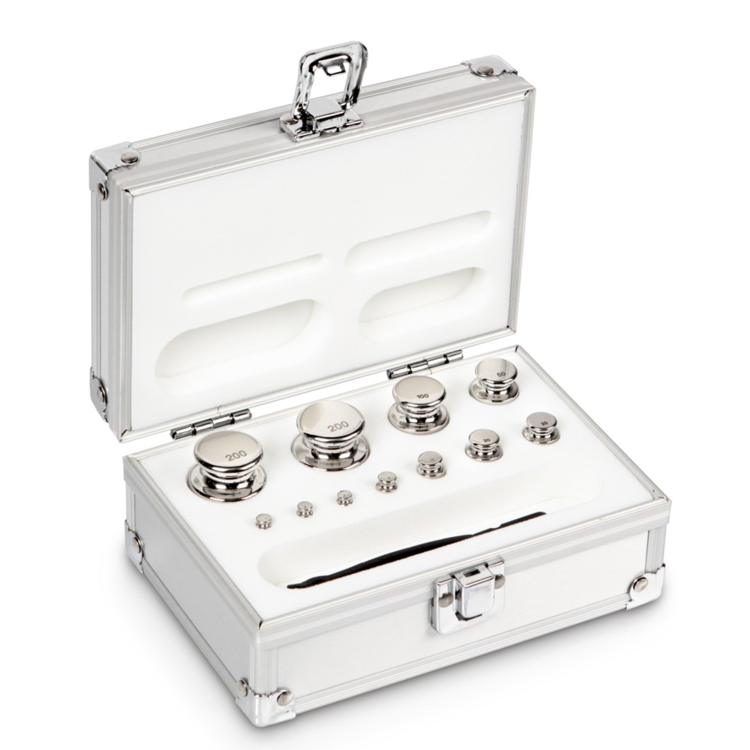 326-046 Weight set 1-200g eco shape stainless steel Kern 326-046 Weight set 1-200g eco shape stainless steel Kern