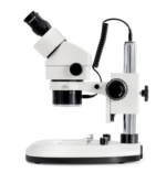 Stereo zoom microscope Binocular  Greenough. 0,7-4,5×. HWF 10×20. 3W LED - Image 2