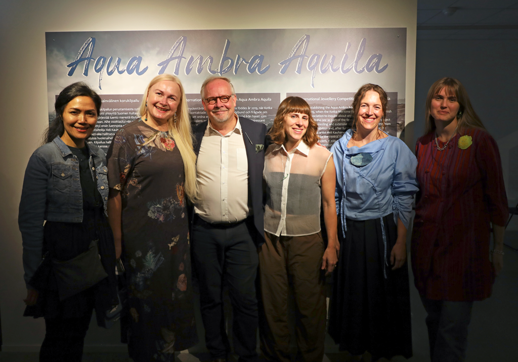 Aqua Ambra Aquila 2026 Finalists at the exhibiton opening